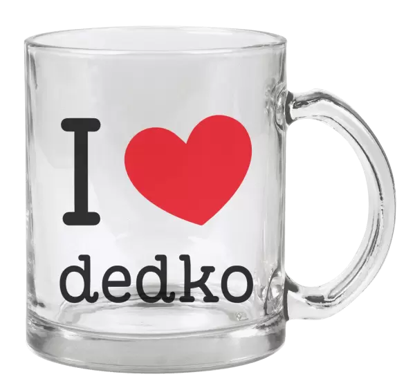 Hrnček I love dedko