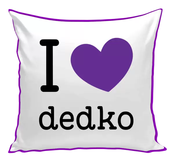 Vankúš I love dedko