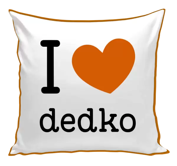 Vankúš I love dedko