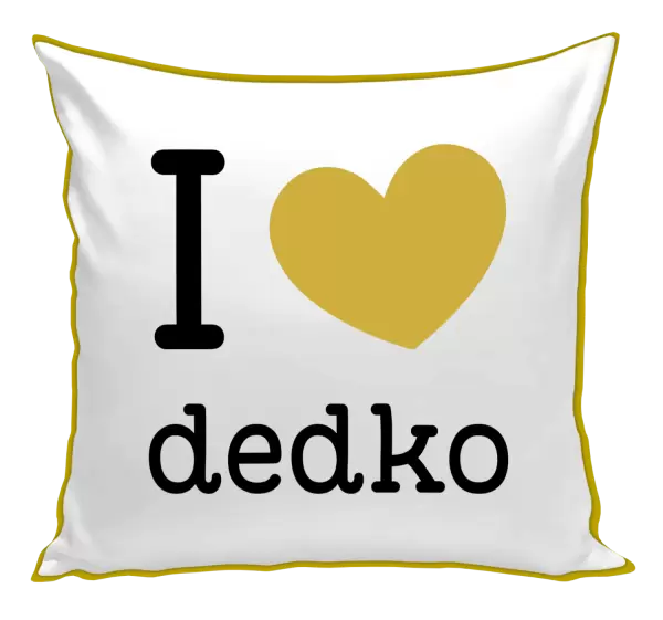 Vankúš I love dedko