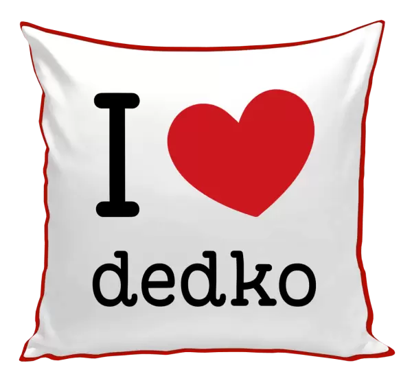 Vankúš I love dedko