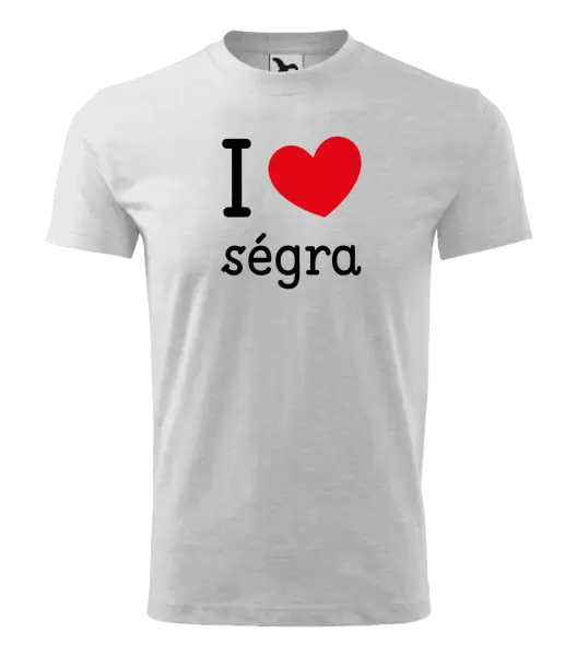 Detské tričko I love ségra