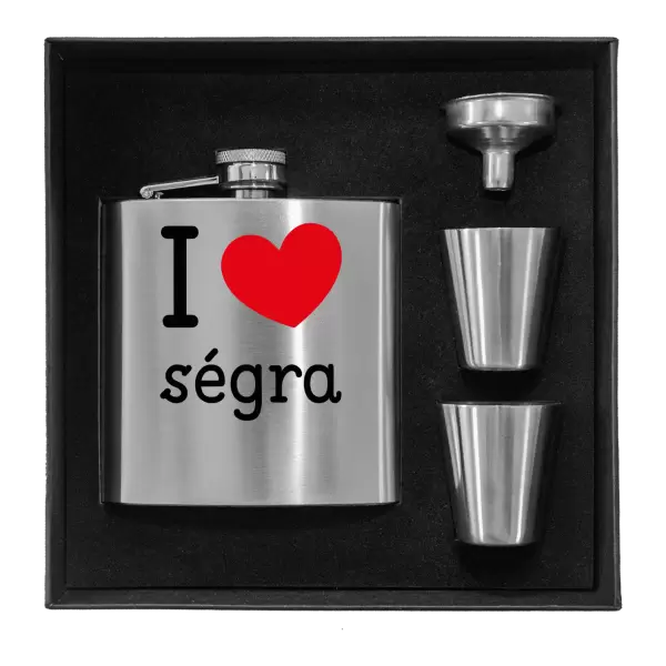 Ploskačka v krabičke I love ségra