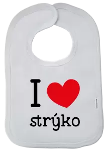 Detský podbradník I love strýko