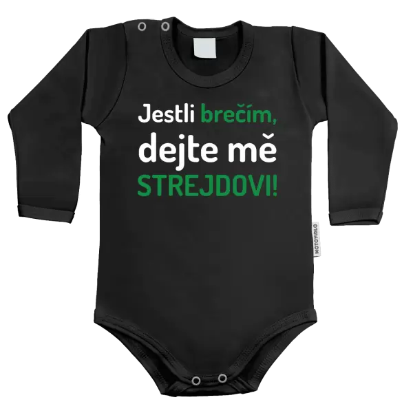 Dětské body Jestli brečím, dejte mě strejdovi