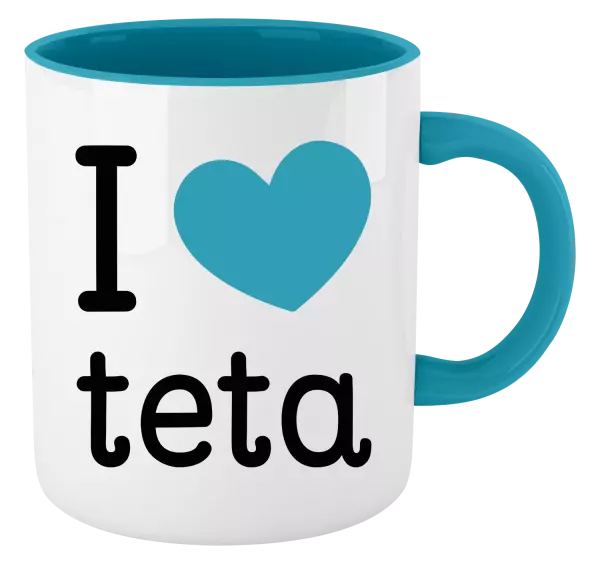 Hrnček  I love teta 