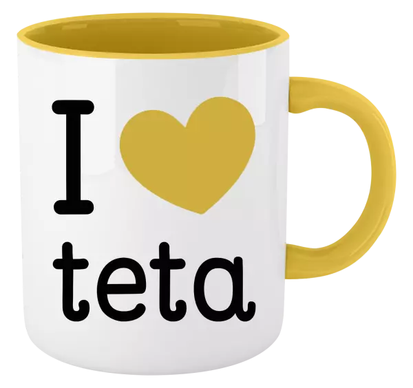 Hrnček  I love teta 
