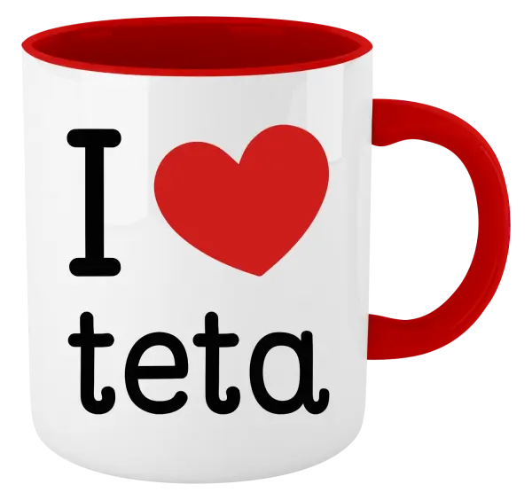 Hrnček  I love teta 