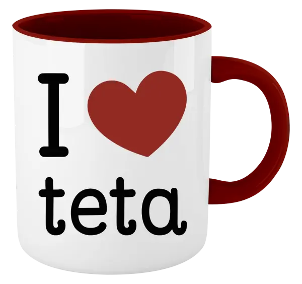 Hrnček  I love teta 