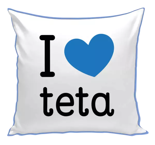 Vankúš I love teta 