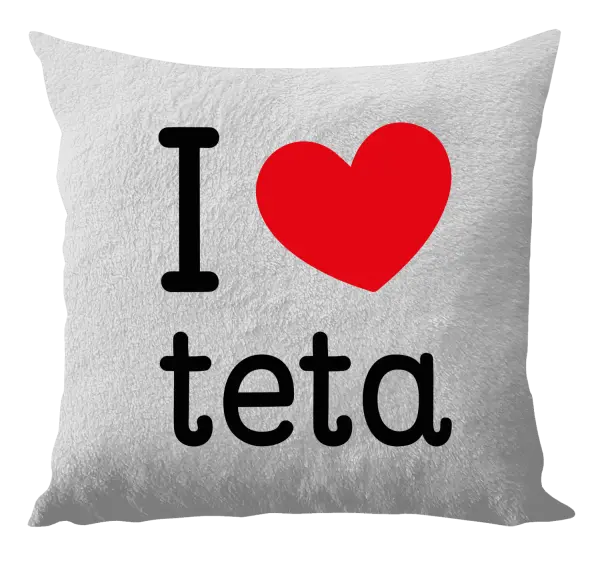 Vankúš I love teta 