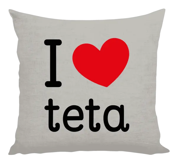 Vankúš I love teta 