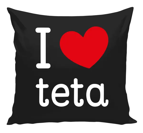 Vankúš I love teta 