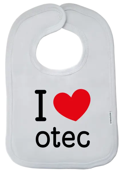 Detský podbradník I love otec