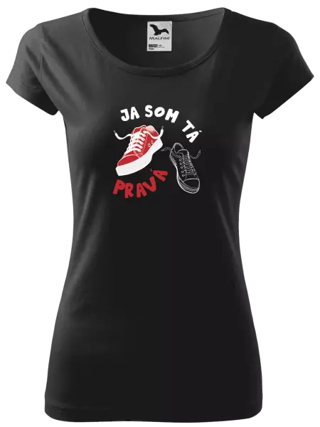 Dámske tričko Ja som ta pravá