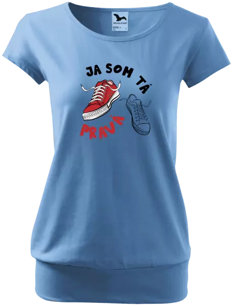 Dámske tričko Ja som ta pravá