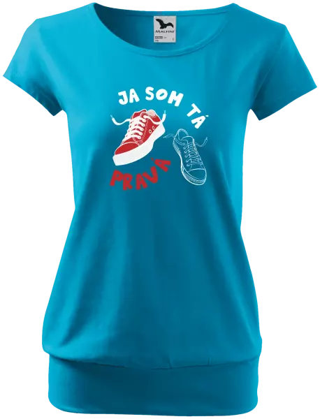 Dámske tričko Ja som ta pravá