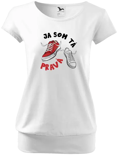Dámske tričko Ja som ta pravá