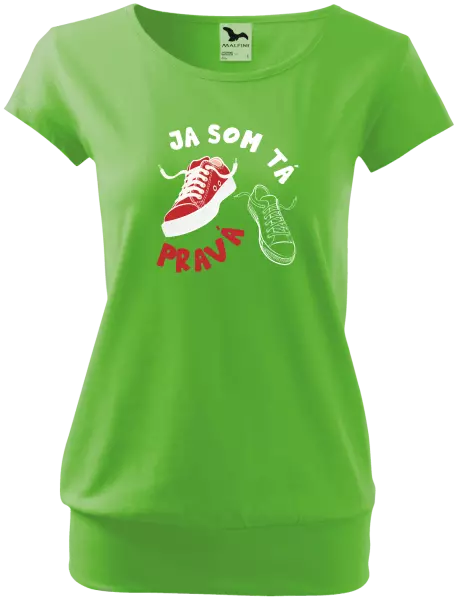 Dámske tričko Ja som ta pravá
