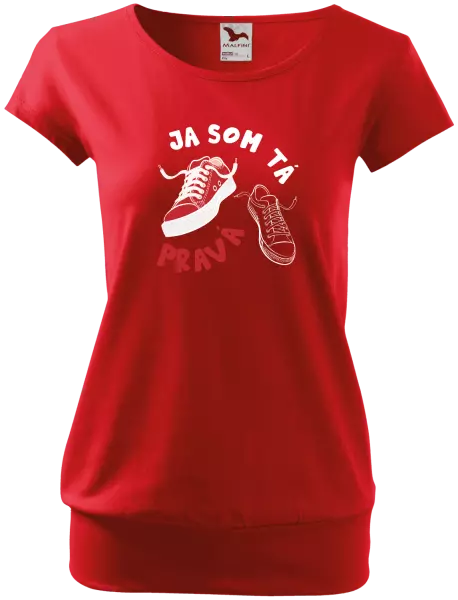 Dámske tričko Ja som ta pravá