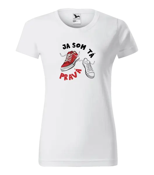 Dámske tričko Ja som ta pravá