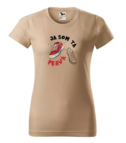 Dámske tričko Ja som ta pravá