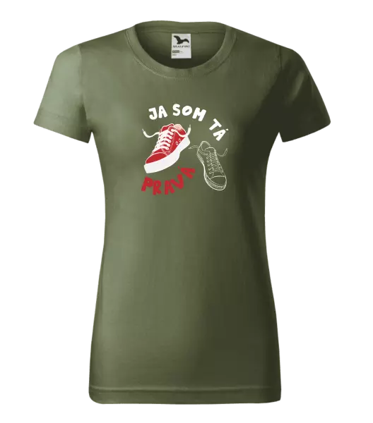 Dámske tričko Ja som ta pravá