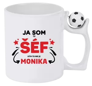 Hrnček Ja som tu šéf, kým tu nie je meno.