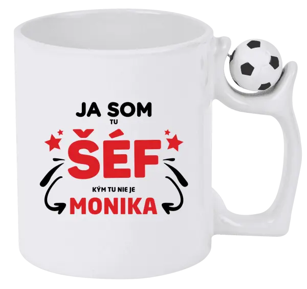 Hrnček Ja som tu šéf, kým tu nie je meno.