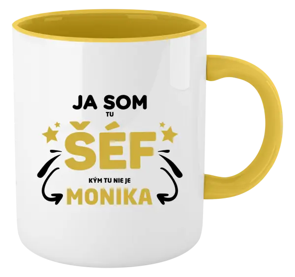 Hrnček  Ja som tu šéf, kým tu nie je meno.