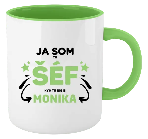 Hrnček  Ja som tu šéf, kým tu nie je meno.