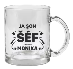 Hrnček Ja som tu šéf, kým tu nie je meno.