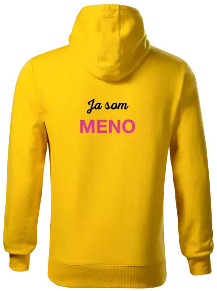 Pánska mikina Ja som... (vlastné meno) 