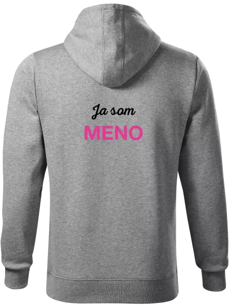 Pánska mikina Ja som... (vlastné meno) 