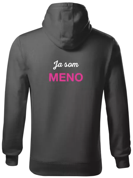 Pánska mikina Ja som... (vlastné meno) 