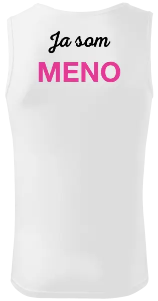 Pánske tielko Ja som... (vlastné meno) 