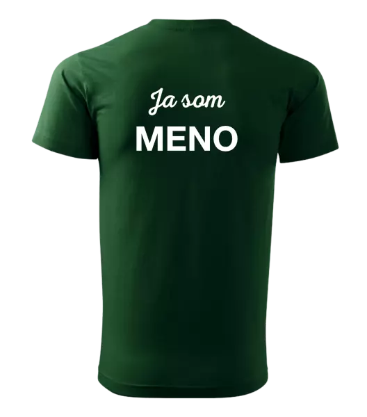 Pánske tričko Ja som... (vlastné meno) 