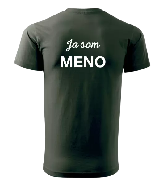 Pánske tričko Ja som... (vlastné meno) 