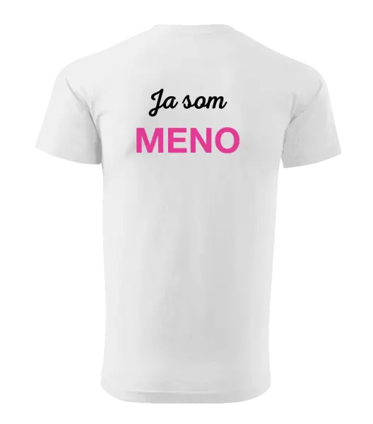 Pánske tričko Ja som... (vlastné meno) 