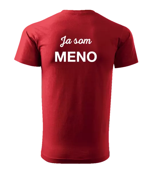 Pánske tričko Ja som... (vlastné meno) 
