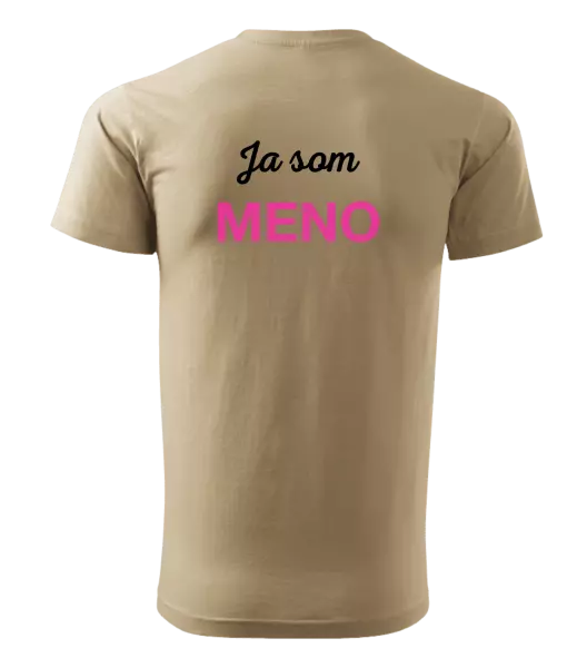 Pánske tričko Ja som... (vlastné meno) 