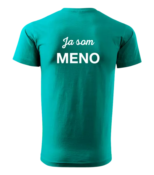 Pánske tričko Ja som... (vlastné meno) 