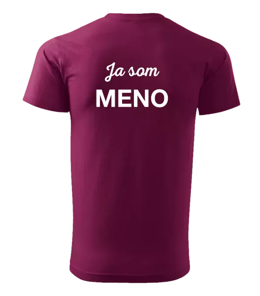 Pánske tričko Ja som... (vlastné meno) 