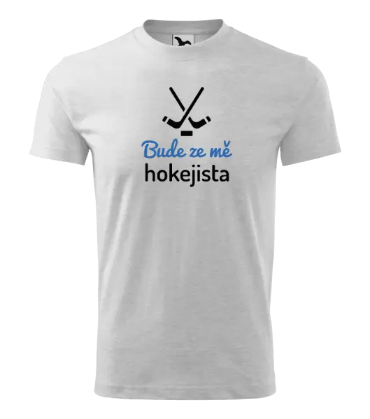 Dětské tričko Bude ze mě hokejista