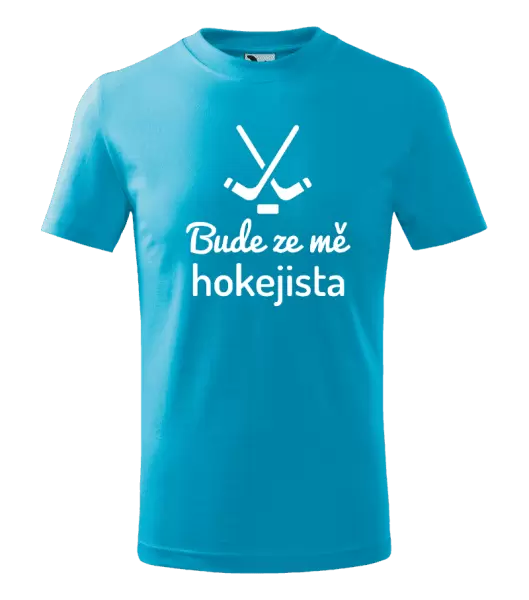 Dětské tričko Bude ze mě hokejista