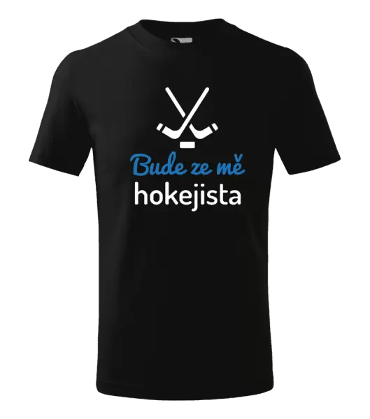 Dětské tričko Bude ze mě hokejista