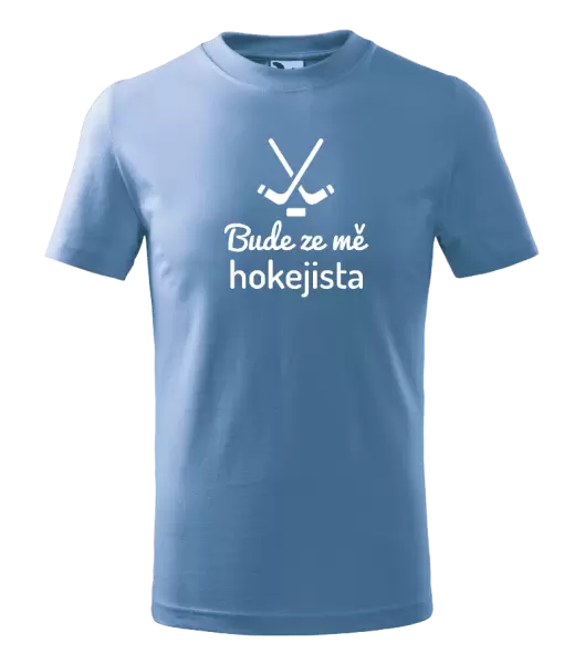 Dětské tričko Bude ze mě hokejista
