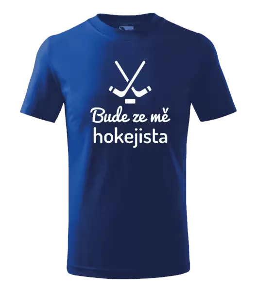 Dětské tričko Bude ze mě hokejista
