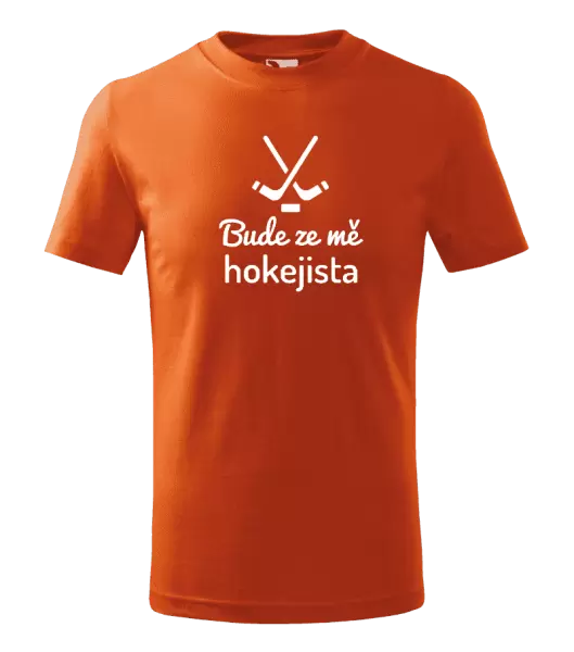 Dětské tričko Bude ze mě hokejista
