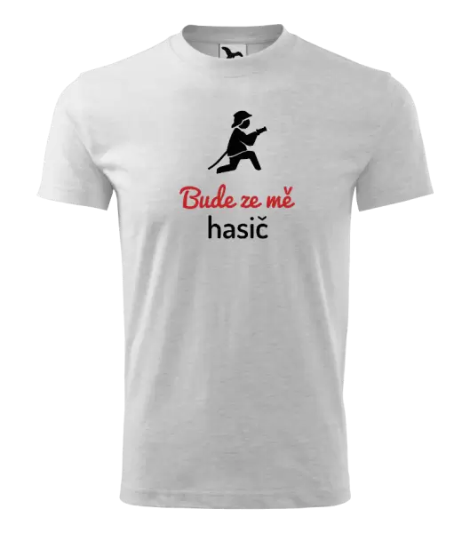 Dětské tričko Bude ze mě hasič